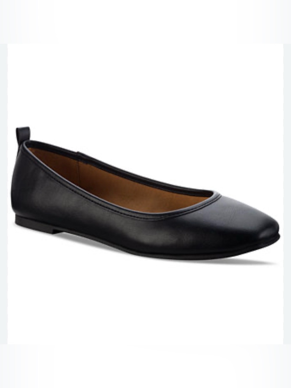 Closet Staple Classic Sun + Stone Avvery Black Womens Slip-On Ballet Flat Size 9